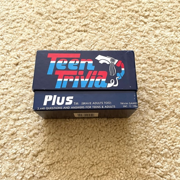 Teen Trivia vintage game from 1984 with 3000+ questions and answers. - Picture 8 of 8